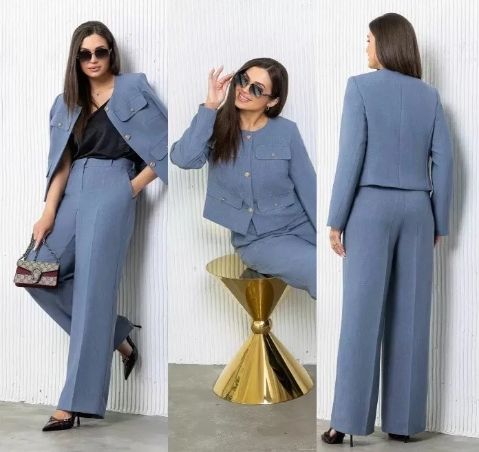 Костюм, жакет, брюки Gold Style 2705Г