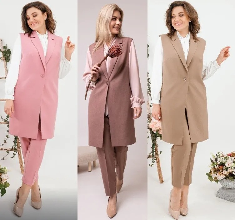 Жилет, брюки SandyNa 130560