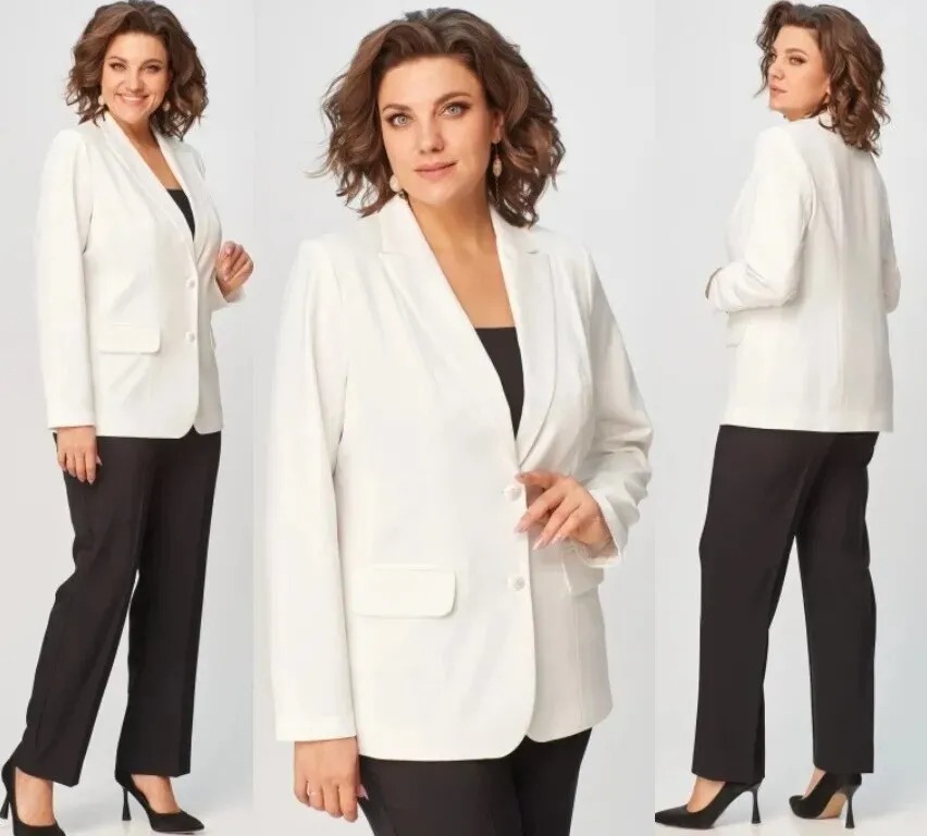 Костюм, жакет, брюки БелЭльСтиль 203+596М