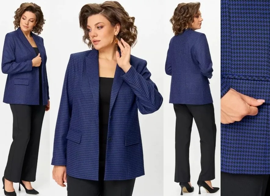 Брюки, жакет БелЭльСтиль 412+596/5