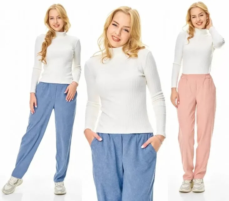 Комплект, брюки, водолазка T&N 7690