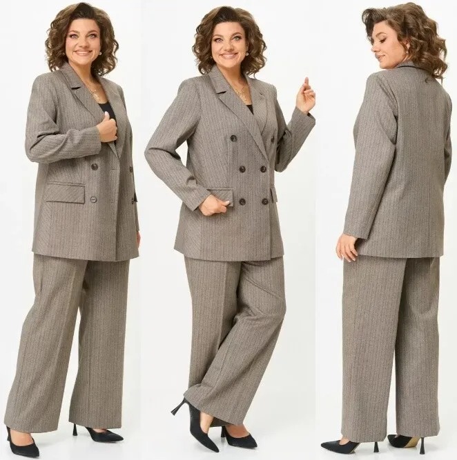 Костюм, жакет, брюки БелЭльСтиль 848+601