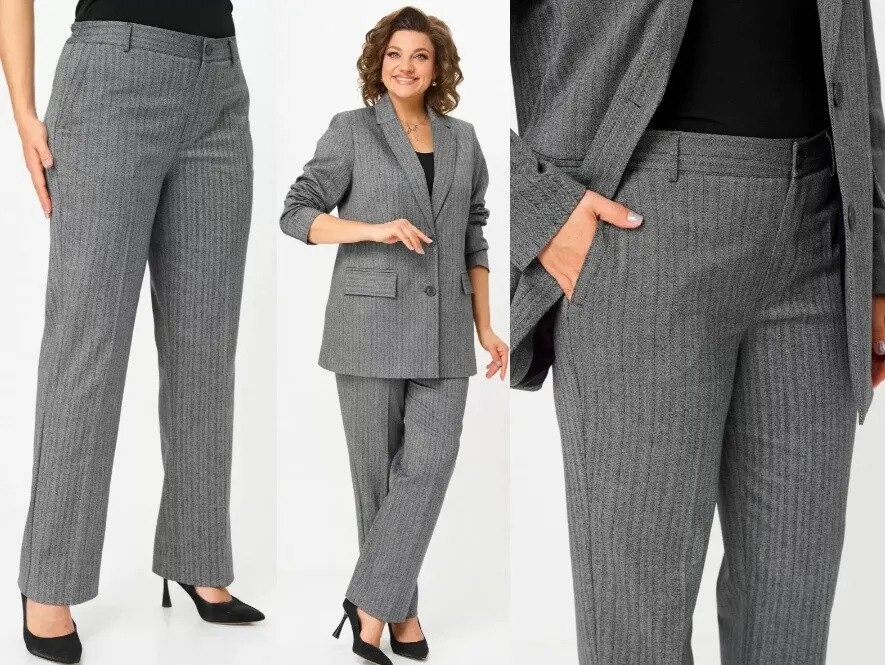 Брюки, жакет БелЭльСтиль 762+609