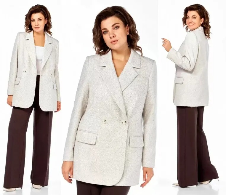 Костюм, жакет, брюки Ольга Стиль С-952