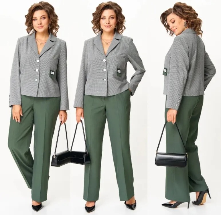 Комплект, жакет, брюки Aira Style 24240