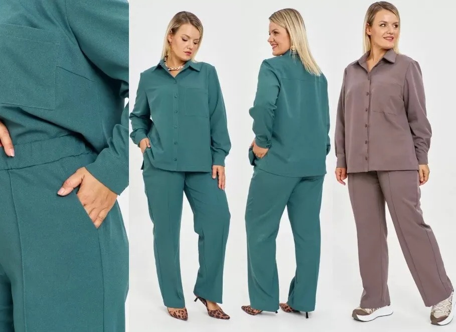 Комплект, брюки OVERYOU М217