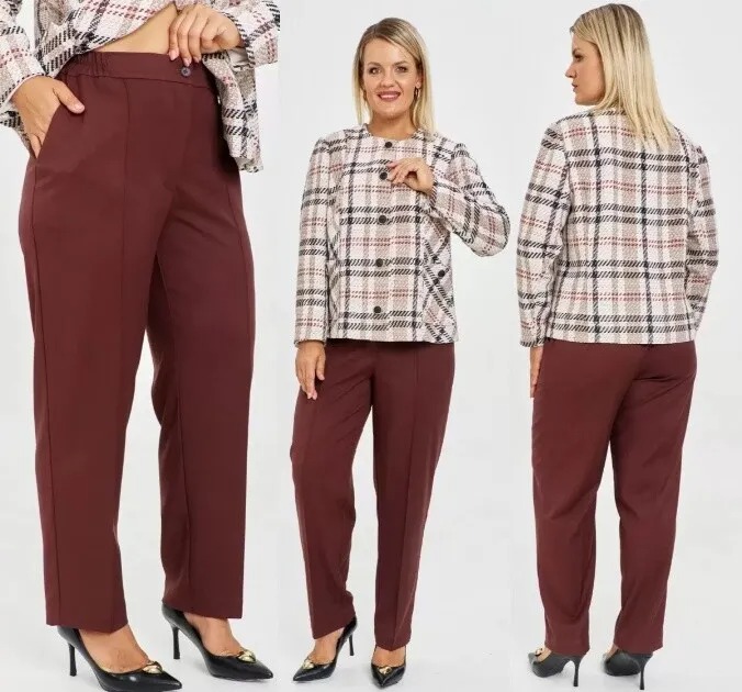 Комплект, жакет, брюки OVERYOU М216/1