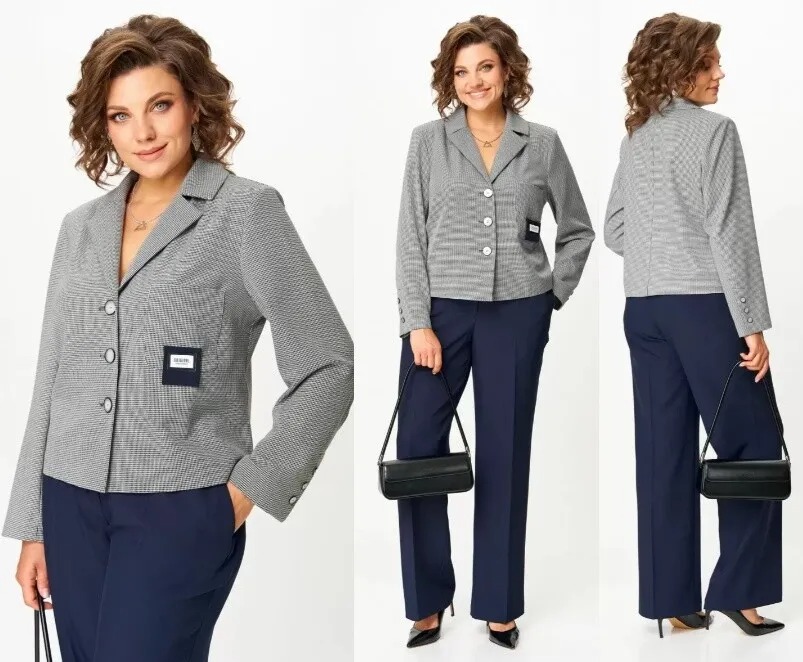 Комплект, жакет, брюки Aira Style 24240С