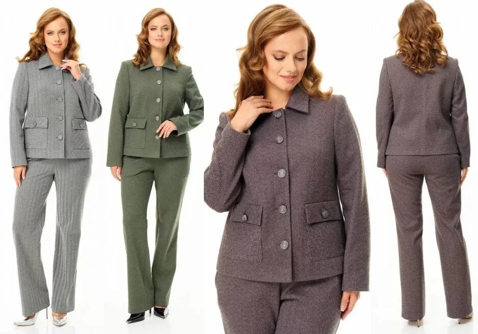 Костюм, жакет, брюки Vi Oro VR-1226