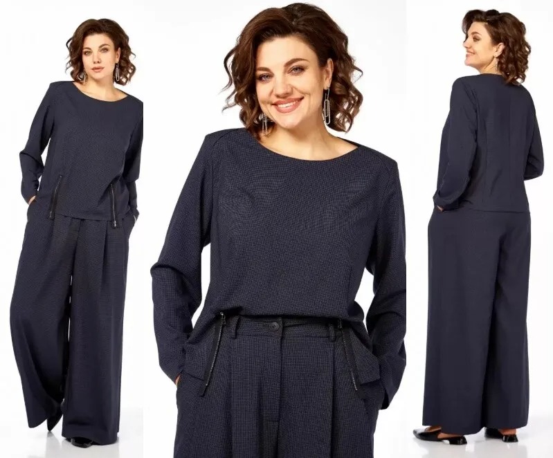 Комплект, блуза, брюки Diamant 2103