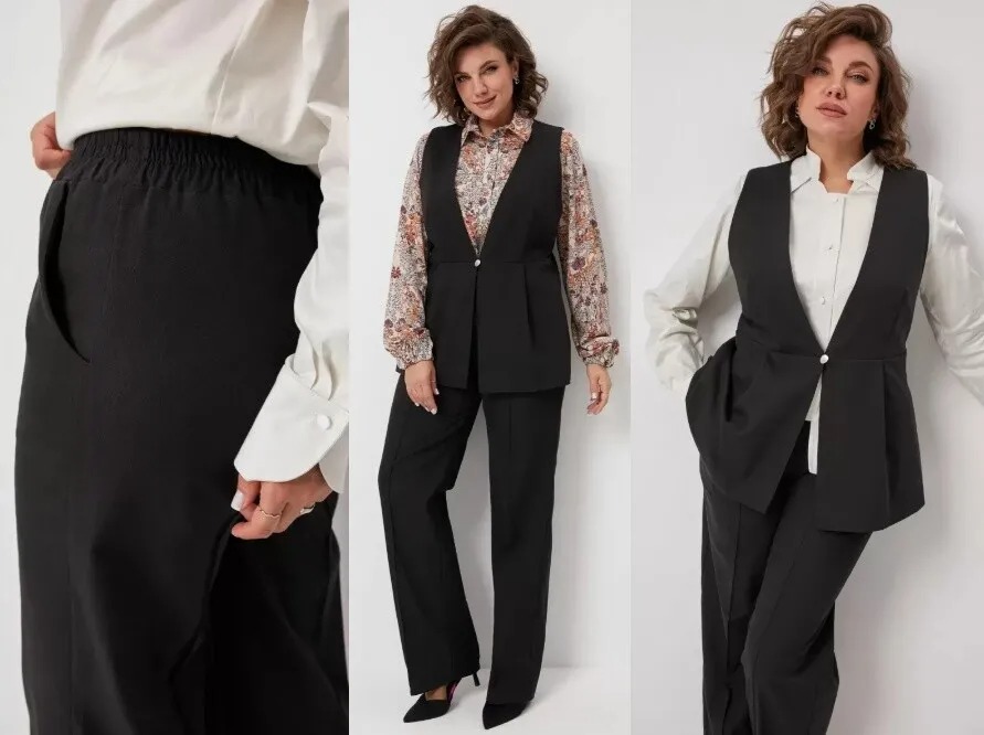 Комплект, жилет, брюки BegiModa 3097