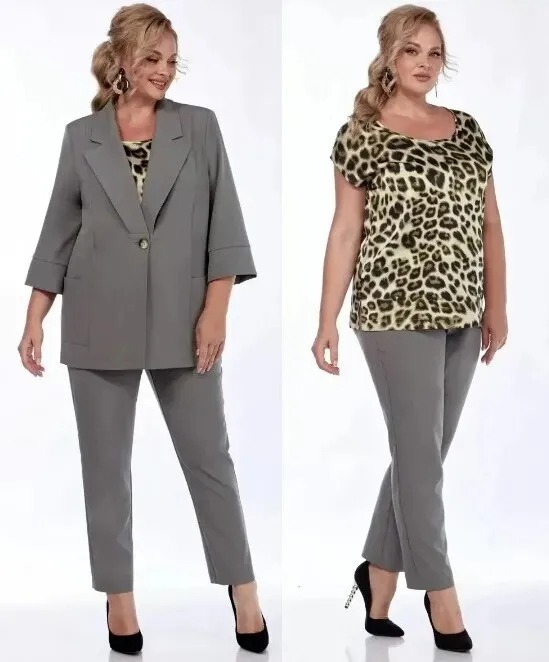 Костюм, жакет, брюки, блузка Matini 1.1683