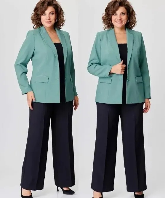 Комплект, жакет, брюки БелЭльСтиль 412+601