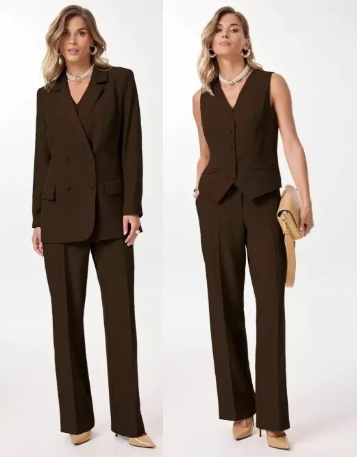 Костюм, жакет, брюки, жилет Твой Имидж 2234