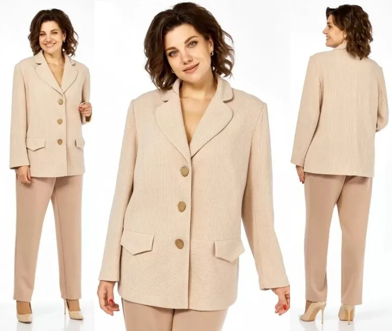 Комплект, жакет, брюки Элль-Стиль 2413