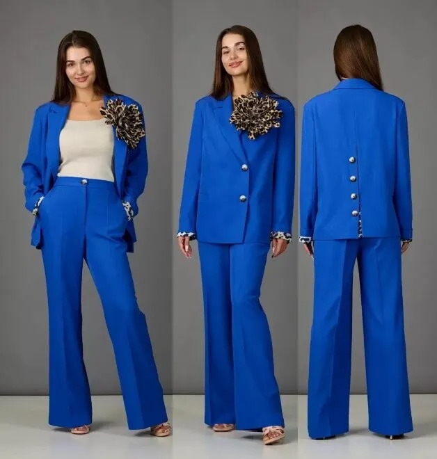 Комплект, жакет, брюки, костюм Rosheli 1156/1