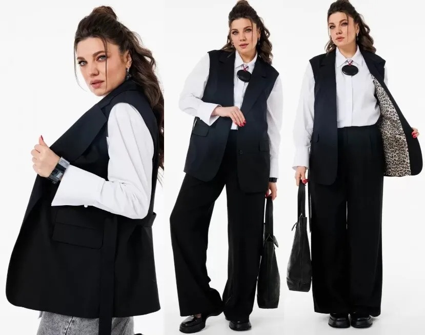 Жилет, брюки Anelli 1501ч