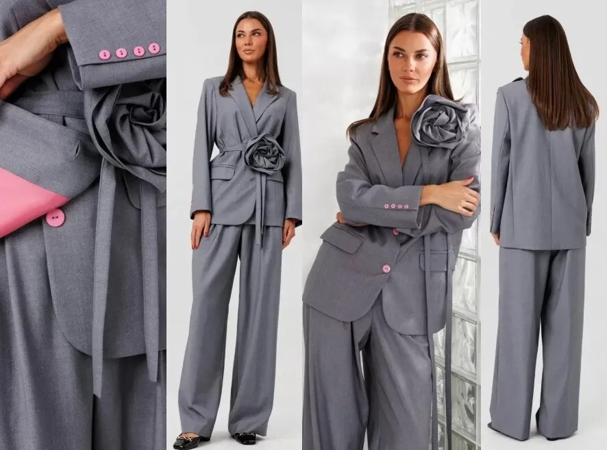 Комплект, жакет, брюки Ларс Стиль 976/1