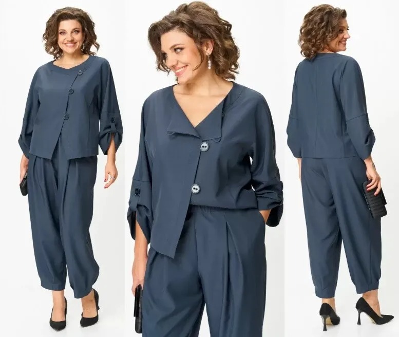 Костюм, жакет, брюки Michel Chic 1436