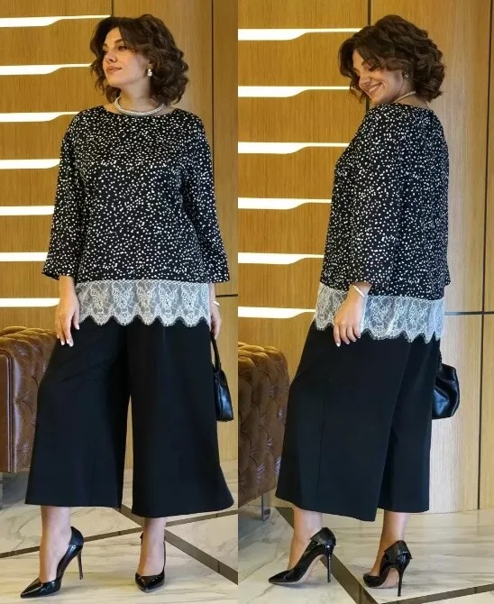 Комплект, блуза, юбка, брюки Alani Collection 2432