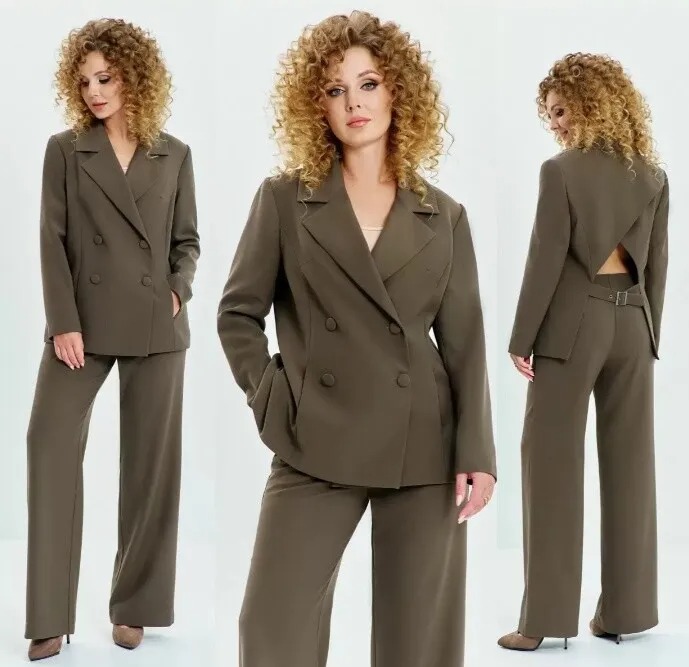 Костюм, жакет, брюки Euromoda 624-2