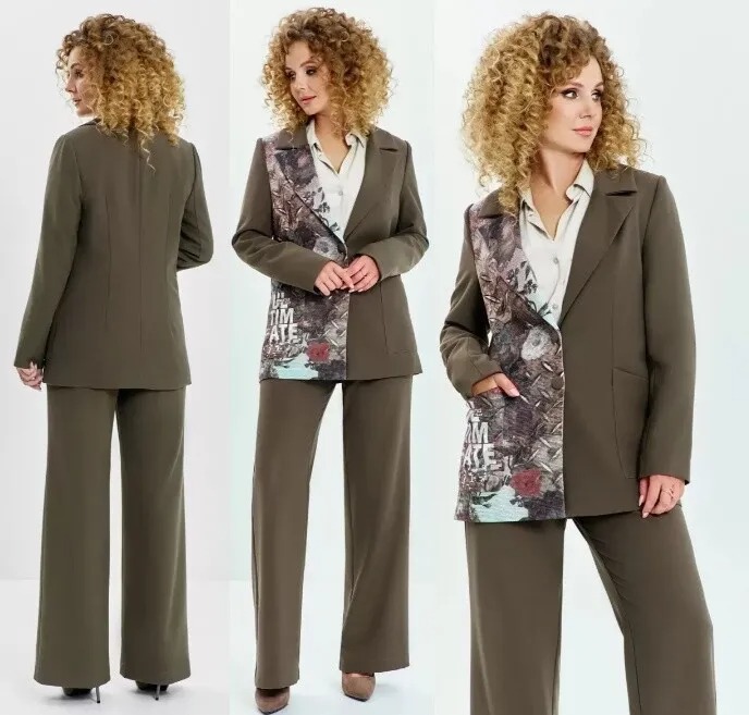 Костюм, жакет, брюки Euromoda 625