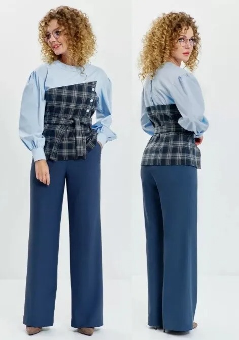 Комплект, жакет, брюки Euromoda 627/1с