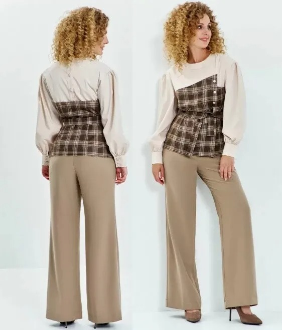 Комплект, жакет, брюки Euromoda 627/1