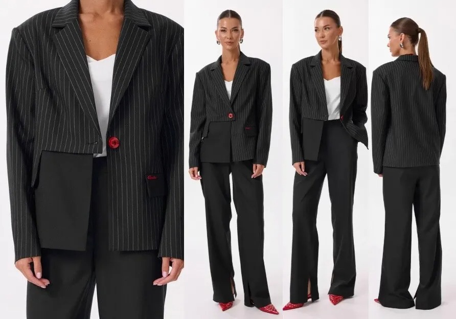 Костюм, жакет, брюки Kaloris 2211-2