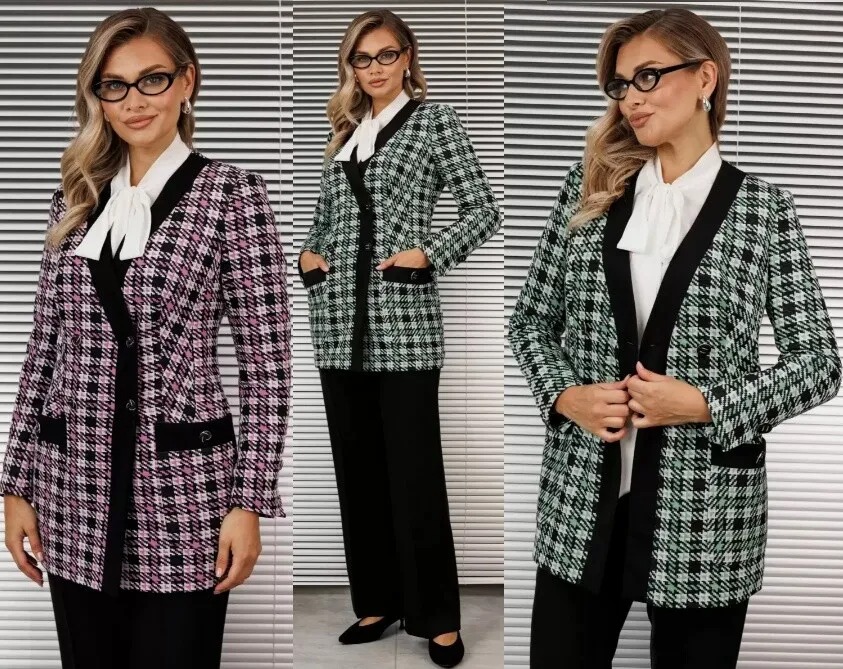 Комплект, жакет, брюки Мода Юрс 2583