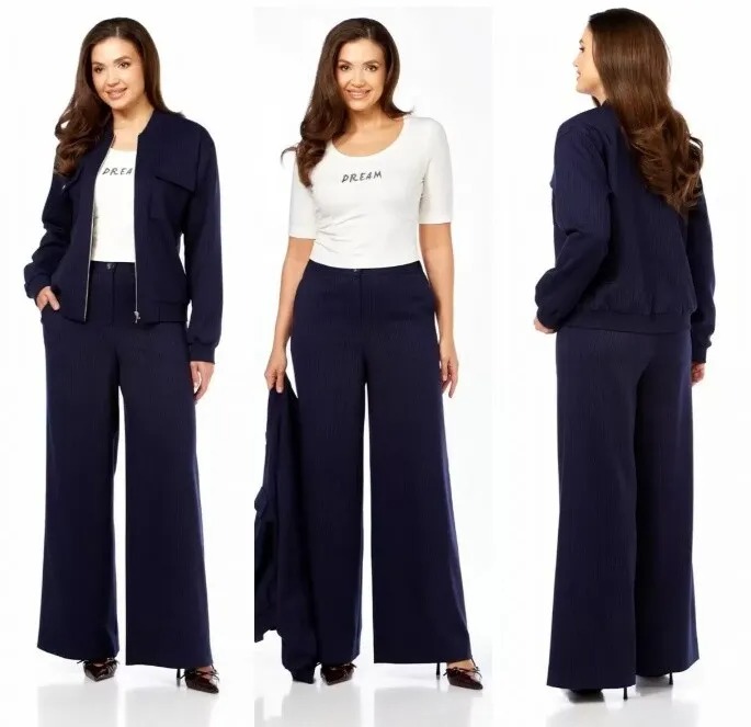 Комплект, брюки, топ Милора-Стиль 1370