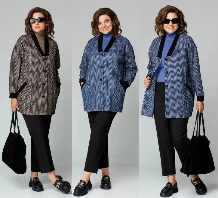 Костюм, кардиган, брюки Aleza 1216