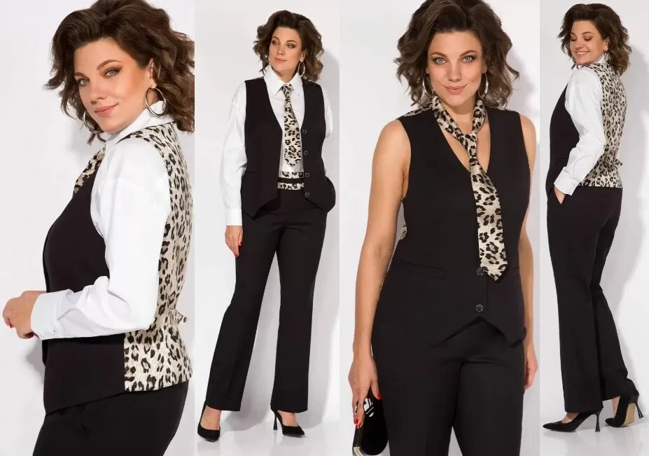 Брюки, жилет Liliana 1484