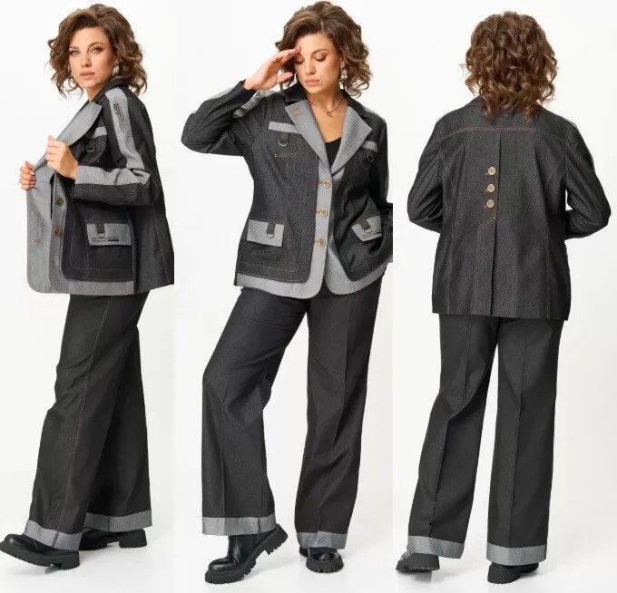 Комплект, жакет, брюки Aira Style 24239