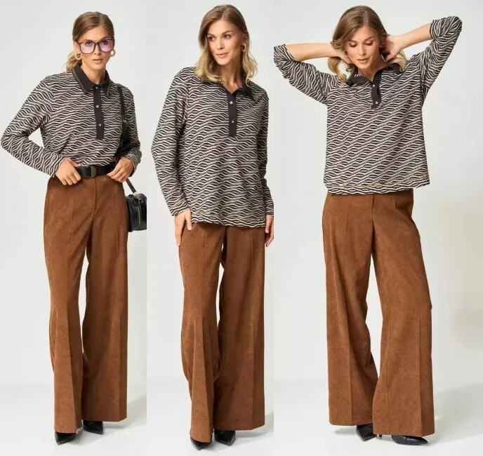 Комплект, джемпер, брюки Gizart 5412