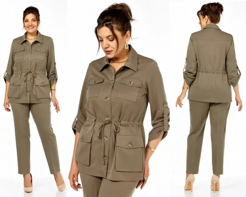 Костюм, жакет, брюки Lady Style Classic 2151/6