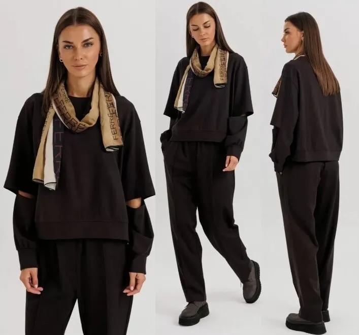 Комплект, свитшот, брюки, джемпер Fantazia Mod 5296