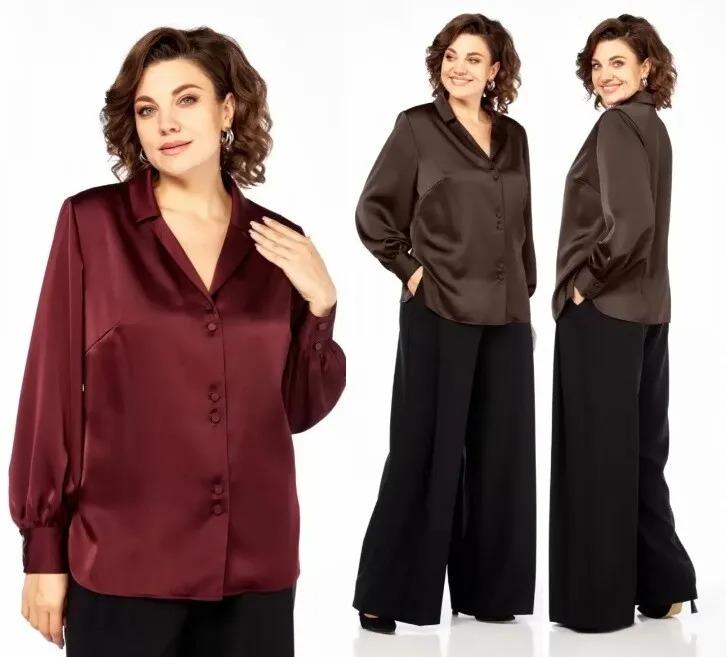 Комплект, блуза, брюки Элль-Стиль 2404