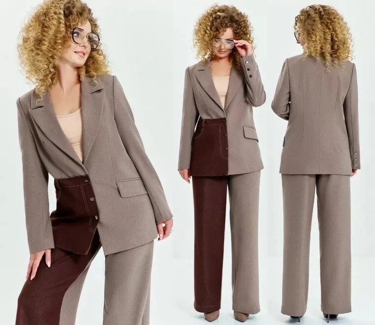 Костюм, жакет, брюки Euromoda 621