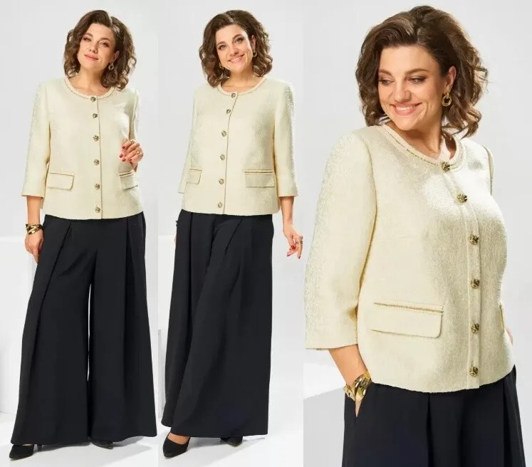 Костюм, жакет, брюки Romanovich Style 1-2848