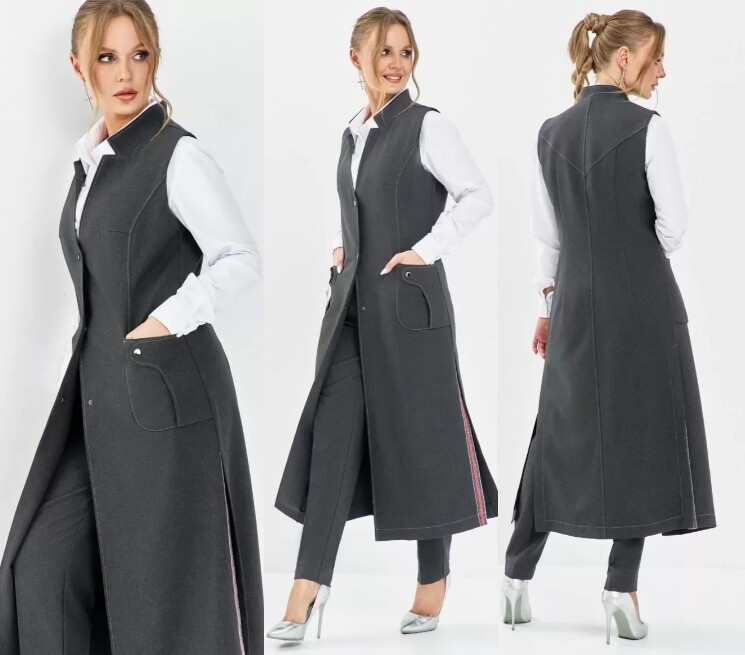 Брюки, жилет Euromoda 646