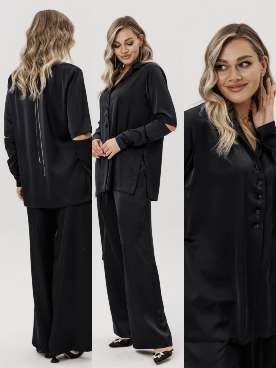 Комплект, блуза, брюки Ma Vie М-709