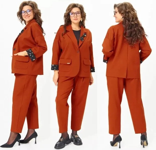 Костюм, жакет, брюки Michel Chic 1437Т