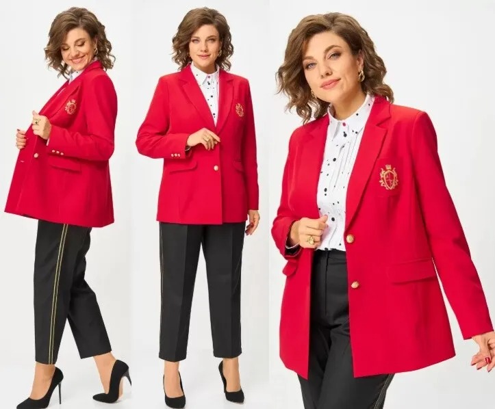 Костюм, жакет, брюки Andina City 9087-25