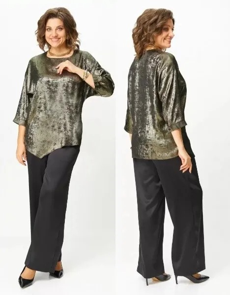 Костюм, блузка, брюки Багряница 5103