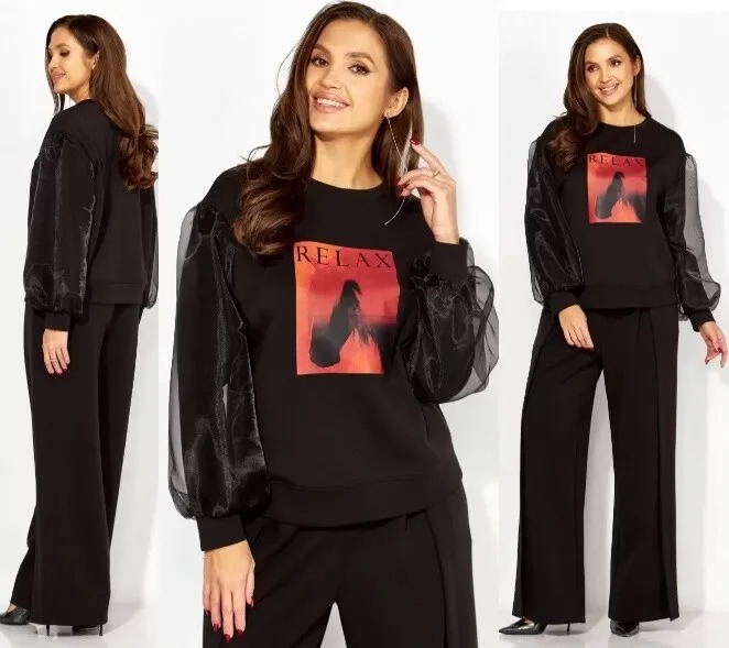 Комплект, джемпер, брюки Taier 1412