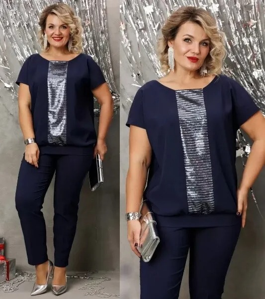 Комплект, блуза, брюки Azzara 10010