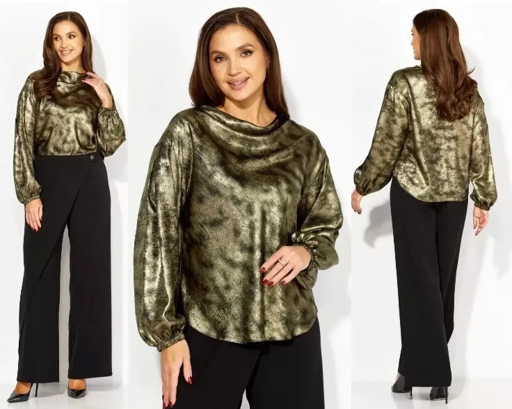 Комплект, блузка, брюки Taier 1413