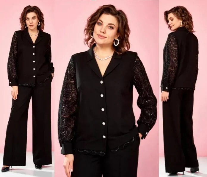Комплект, брюки, блузка AVA Fashion М-165