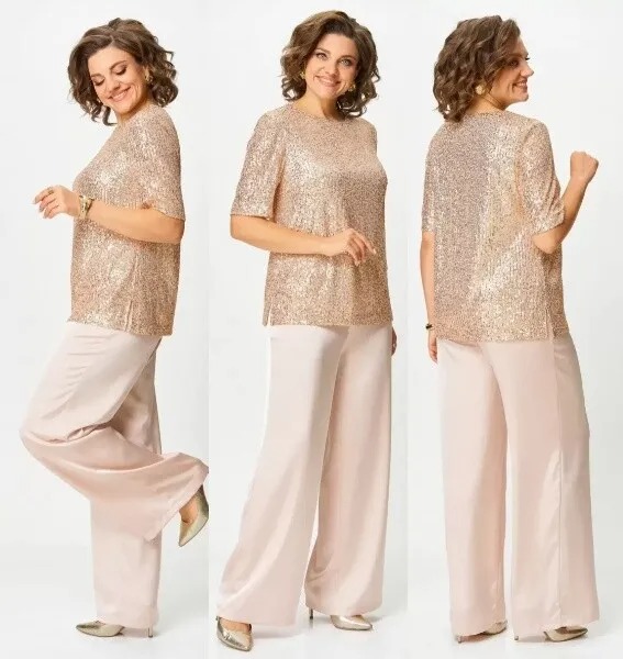 Костюм, блузка, брюки Svetlana-Style 2162